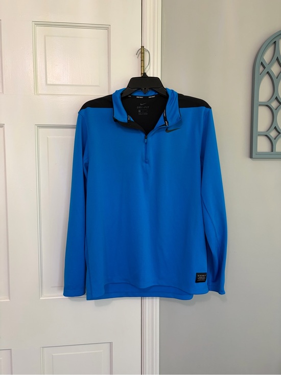 Nike Other - Nike Blue and Black Golf Dri-FIT Zip Jacket
